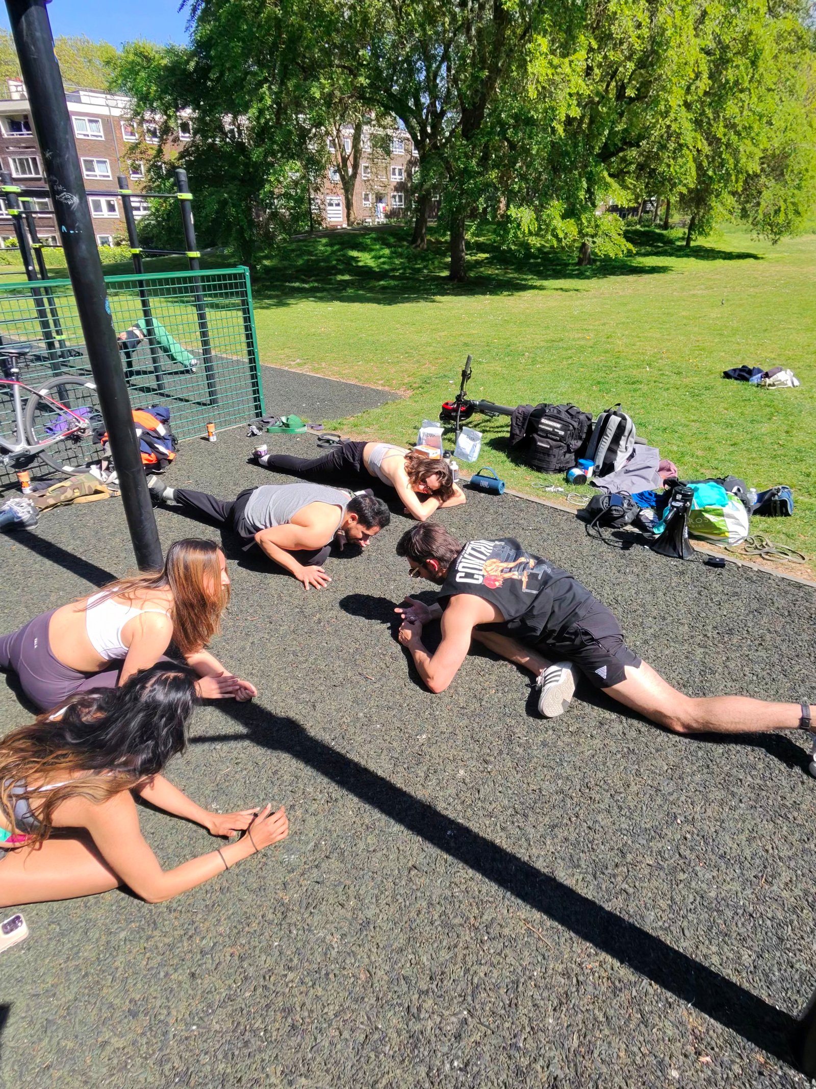 Falcons London workshop moment